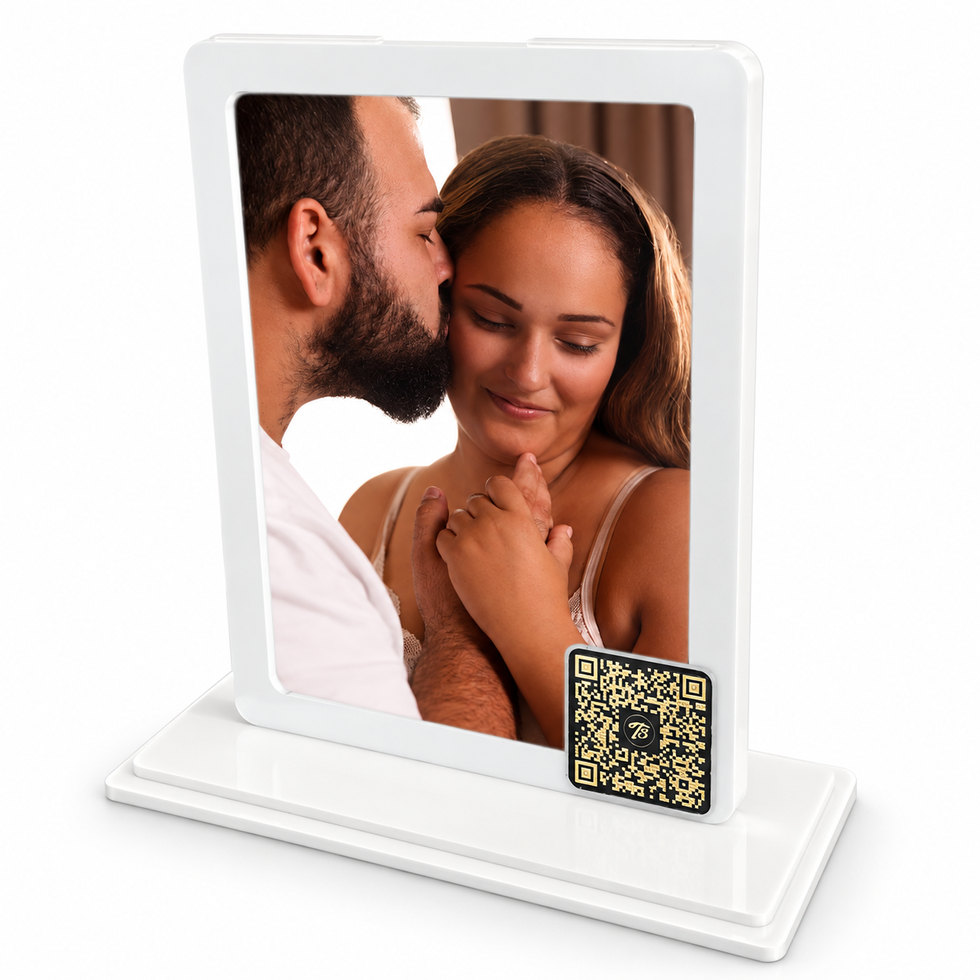 cadre-photo-code-qr-acrylique-blanc-t3-signature